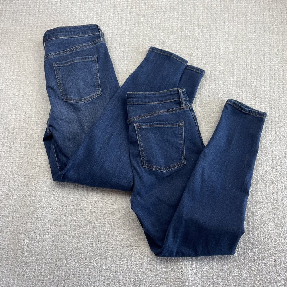 Bundle Lot x2 Buffalo David Bitton Mollie High Rise Skinny Stretch Jeans Wom 6
